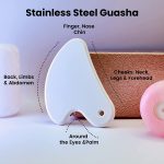 ROSELYNBOUTIQUE Gua Sha & Face Roller for Face - Premium Certified Jade Natural Healing Crystal Self Care Gifts for Women - Facial Skin Care Tools Muscle Relaxing Relieve Wrinkles (Green) - Image 6